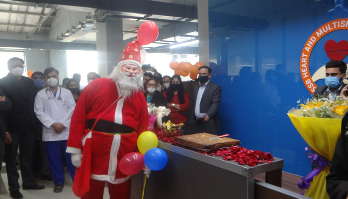Christmas Celebration in SSB Heart and Multispeciality Hospital