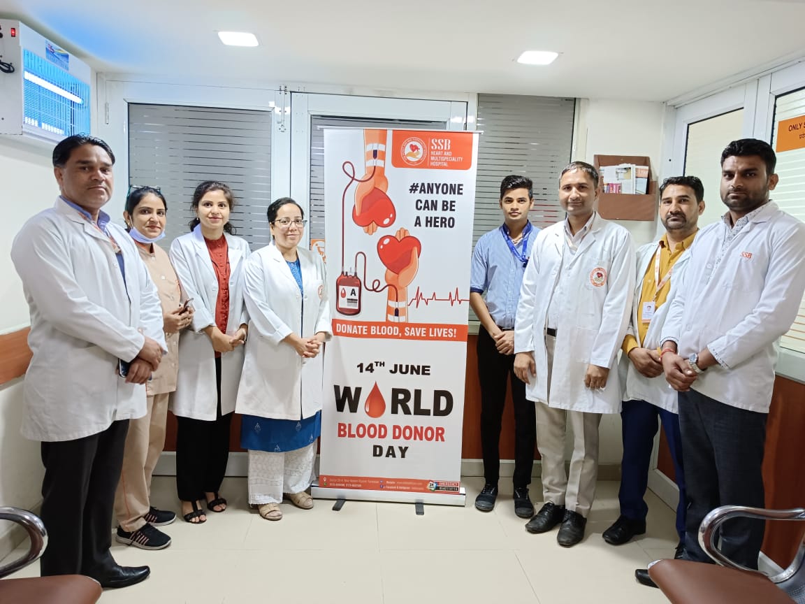 Spreading the Gift of Life: SSB Healthcare’s Voluntary Blood Donation Camp