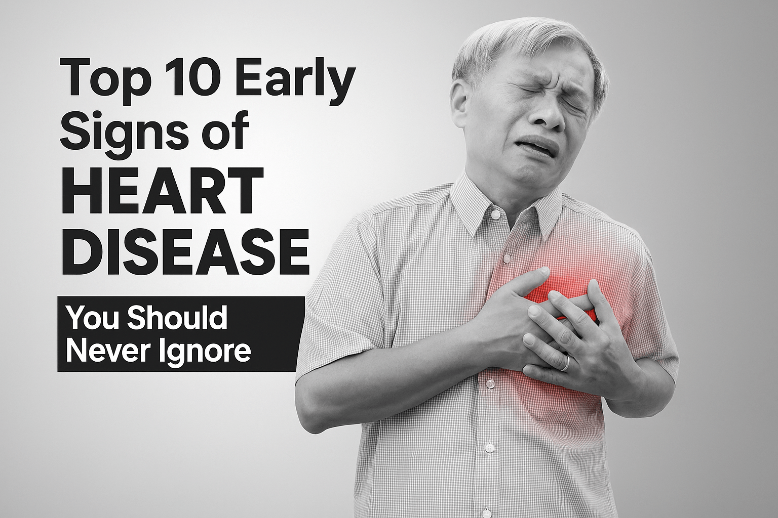 Top 10 Early Signs of Heart Disease You Should Never Ignore