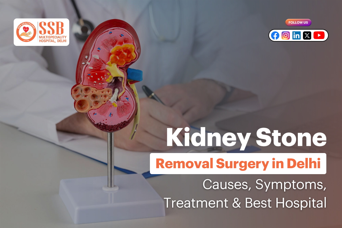 Kidney Stone Removal Surgery in Delhi: Causes, Symptoms, Treatment & Best Hospital