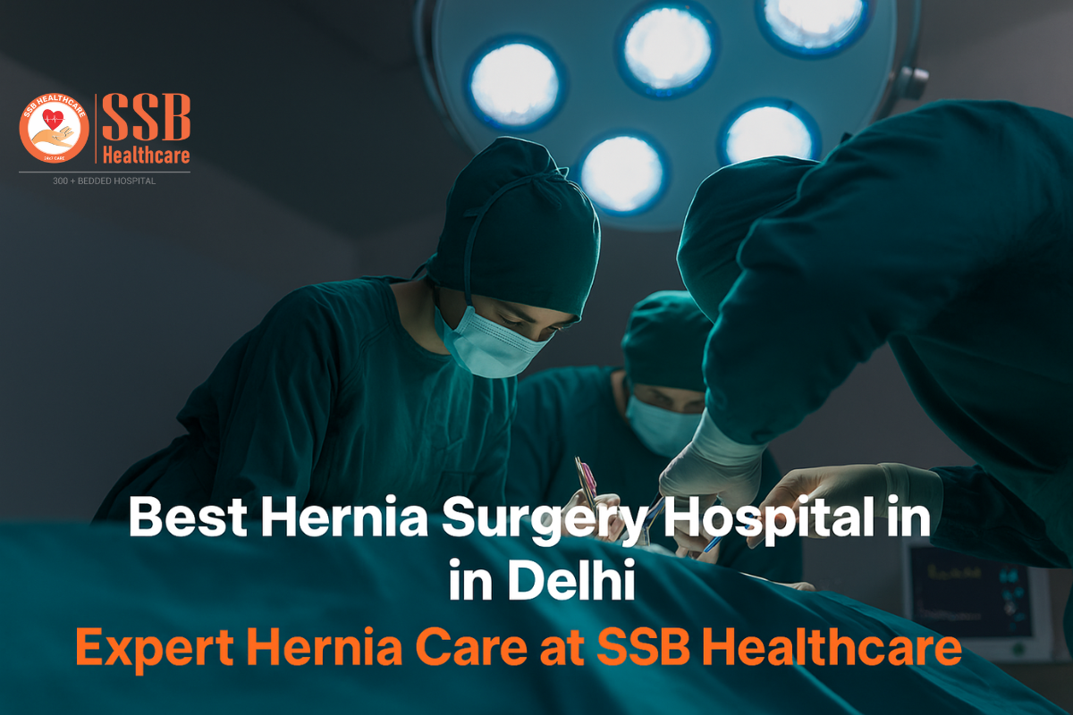 Best Hernia Surgery Hospital in Delhi – Expert Hernia Care at SSB Healthcare