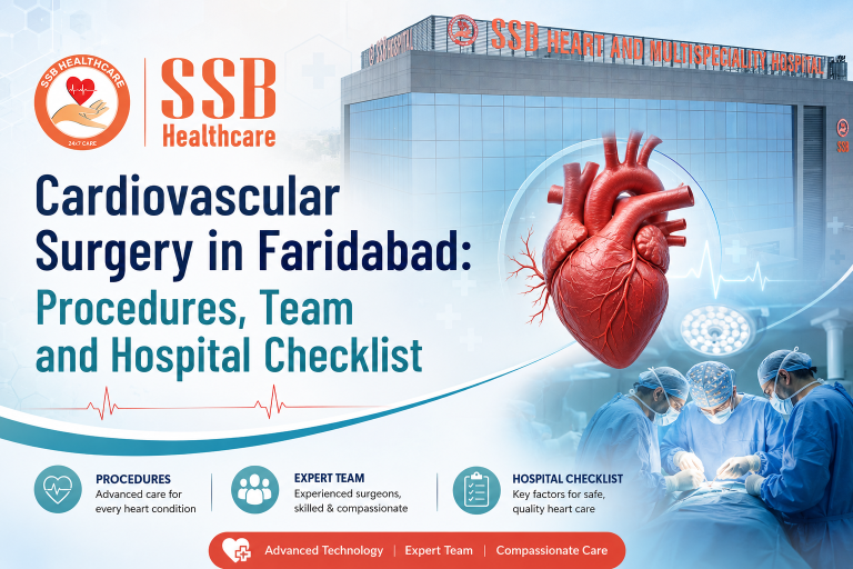 Cardiovascular Surgery in Faridabad: Procedures, Team and Hospital Checklist