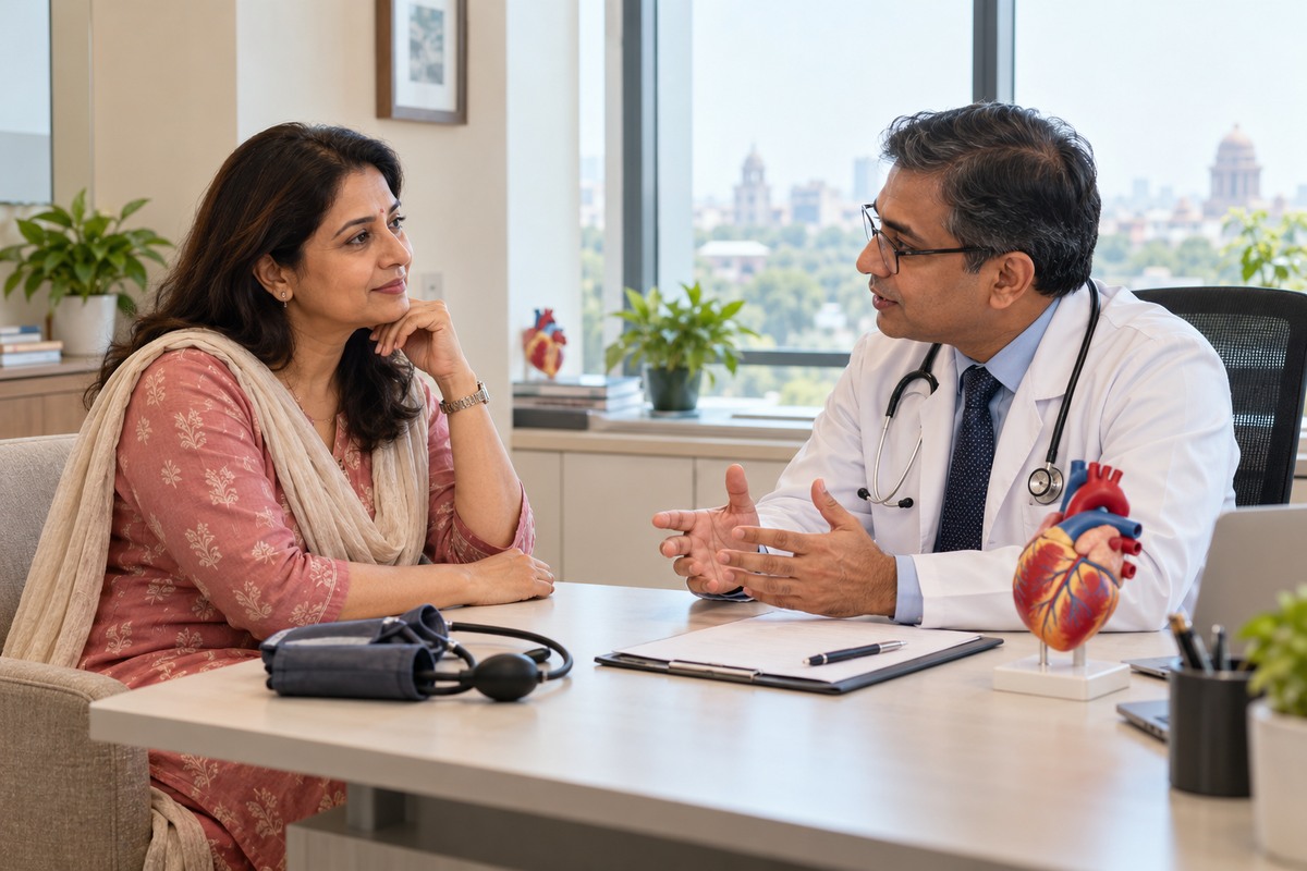 Heart Health After 40 in Delhi: How to Plan a Personal Risk