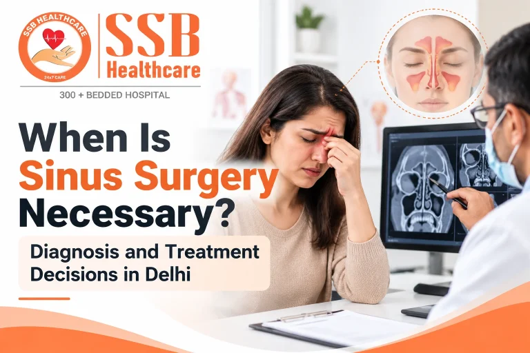 When Is Sinus Surgery Necessary? Diagnosis and Treatment Decisions in Delhi